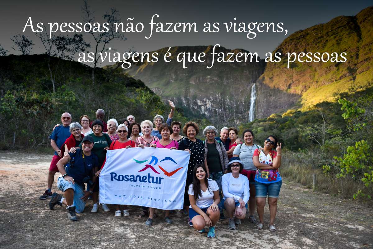 As pessoas não fazem as viagens. As viagens é que fazem as pessoas.